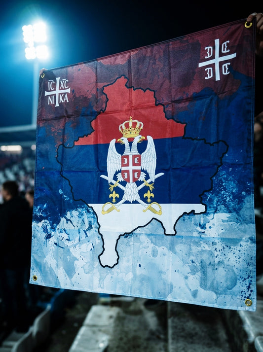 Flag „Kosovo je Srbija“