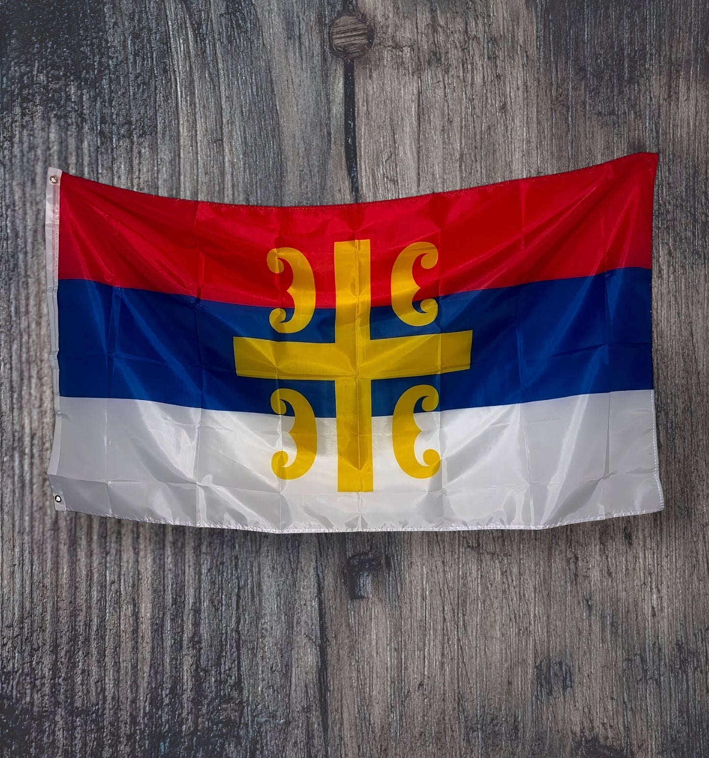 Serbian ꒌ flag